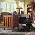 Solid wood desk for office